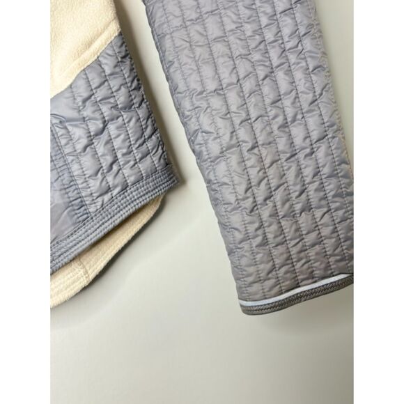 Lululemon Run Bundle Up Jacket with pockets Size 4 Cream Silver -n26 - Picture 8 of 16